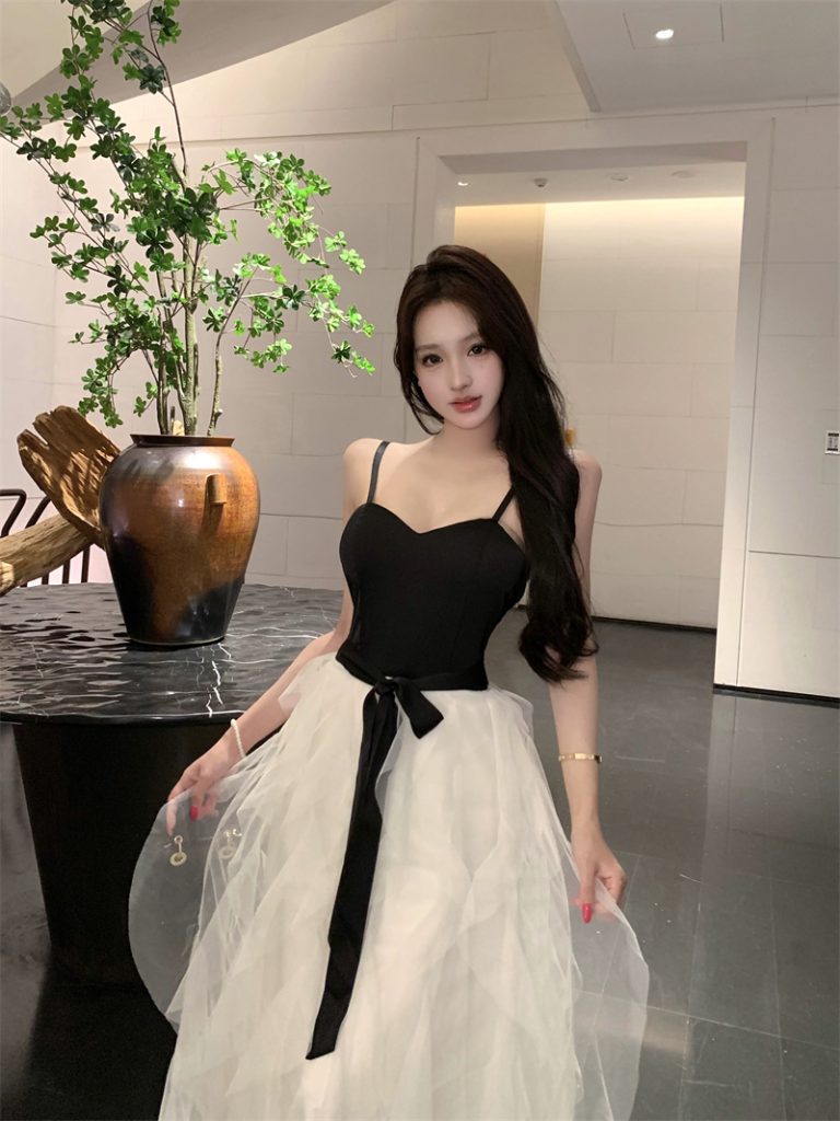 Sweet Princess Tulle Strapless Cami Dress